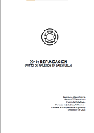 Fernando Garcia - 2010: Refundación