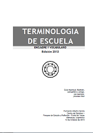 Fernando Garcia - Terminología de Escuela - Encuadre y vocabulario - Edición 2013