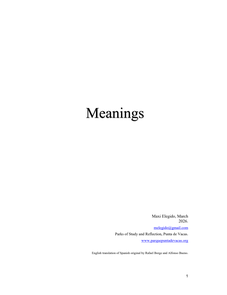 Maxi Elegido - Meanings