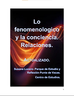 Susana Lucero - Lo fenomenologico y la conciencia. Relaciones.
