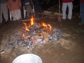 Base horno tacho